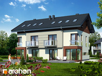 projekt domu - Dom w tamarillo (B) [ 131,40 m2 ] 
