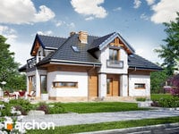 projekt domu - Dom w salwiniach [ 154,00 m2 ] 