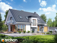 projekt domu - Dom w amarylisach 2 [ 155,80 m2 ] 