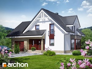 Dom w tamaryszkach 2 (N)  [ 163,90 m2 ] 