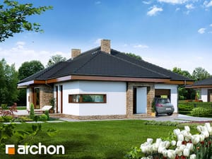 Dom w cyprysikach  [ 115,70 m2 ] 