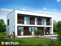 projekt domu - Dom w gailardiach [ 161,10 m2 ] 