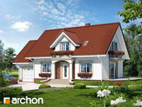 projekt domu - Dom w werbenach 7 [ 136,00 m2 ] 