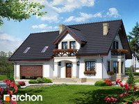 projekt domu - Dom w tamaryszkach 4 (G2) [ 160,90 m2 ] 