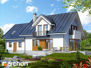 Dom w rododendronach 6 (G2N)  [ 150,80 m2 ] 