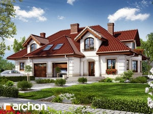 Dom w bergamotkach (R2)  [ 301,40 m2 ] 
