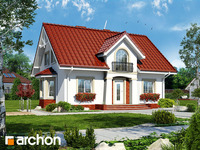 projekt domu - Dom w kolendrze (P) [ 125,00 m2 ] 