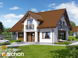Dom w asparagusach (PN)  [ 140,20 m2 ] 