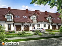 projekt domu - Dom w cyklamenach 3 (S) [ 119,50 m2 ] 
