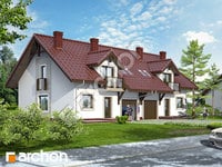 projekt domu - Dom w cyklamenach 3 (B) [ 119,60 m2 ] 