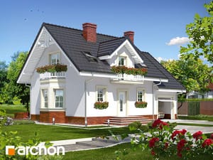 Dom w rododendronach 15  [ 124,90 m2 ] 