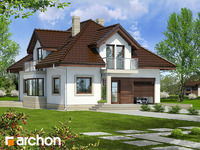 projekt domu - Dom w abeliach [ 139,80 m2 ] 
