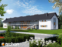 projekt domu - Motel pod jaworami [ 698,70 m2 ] 