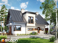 projekt domu - Dom w amarylisach 3 [ 118,50 m2 ] 
