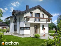 projekt domu - Dom w budlejach (W) [ 118,20 m2 ] 