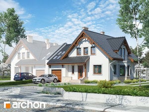 Dom w tamaryszkach 2 (B)  [ 144,00 m2 ] 