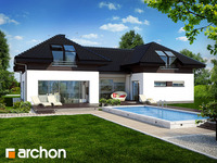 projekt domu - Rezydencja w nerterach 2 [ 285,40 m2 ] 