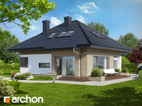 projekt domu - Dom w lilakach (GPD) [ 146,70 m2 ] 