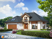 projekt domu - Dom w kalateach 4 [ 171,90 m2 ] 