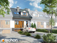 projekt domu - Dom w cyklamenach 4 (PS) [ 84,70 m2 ] 