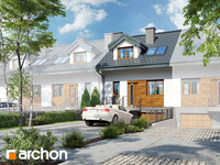 Pełnobranżowe odbicie lustrzane - Dom w cyklamenach 4 (PS)