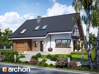 projekt domu - Dom w idaredach [ 137,10 m2 ] 