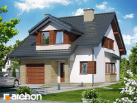 projekt domu - Dom w dmuchawcach (N) [ 112,90 m2 ] 