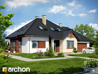 projekt domu - Dom w indygowcach (G2) [ 164,70 m2 ] 