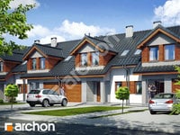 projekt domu - Dom w klematisach 12 (S) [ 123,70 m2 ] 