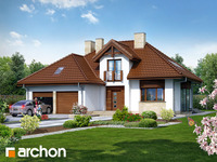 projekt domu - Dom w kalateach 2 (P) [ 160,50 m2 ] 