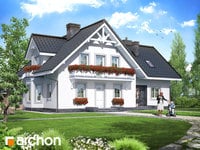 projekt domu - Dom w borowikach (P) [ 196,90 m2 ] 
