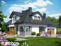 projekt domu - Dom w czarnuszce 2 (G2) [ 185,10 m2 ] 