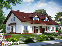 projekt domu - Dom w cyklamenach (R2) [ 238,00 m2 ] 