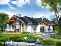 projekt domu - Dom w salsefiach [ 135,70 m2 ] 