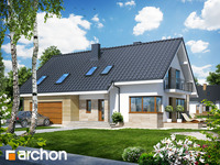 projekt domu - Dom w idaredach (G2) [ 162,80 m2 ] 
