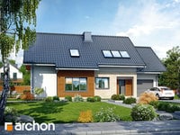 projekt domu - Dom w awokado (GN) [ 183,90 m2 ] 