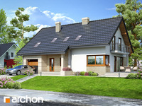 projekt domu - Dom w idaredach 2 [ 156,70 m2 ] 