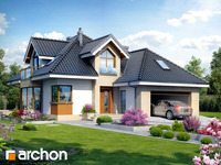 projekt domu - Dom w rukoli (G2N) [ 132,90 m2 ] 