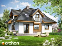 projekt domu - Dom w niezapominajkach (N) [ 119,00 m2 ] 