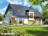 projekt domu - Dom w amarylisach 4 [ 170,00 m2 ] 
