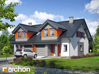 projekt domu - Dom w klematisach 9 (AB) [ 106,60 m2 ] 