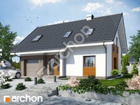 projekt domu - Dom w limetkach [ 127,20 m2 ] 
