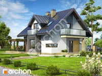 projekt domu - Dom w rododendronach (N) [ 109,00 m2 ] 