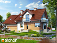 projekt domu - Dom w perłówce (G2N) [ 114,90 m2 ] 
