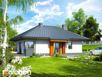 projekt domu - Dom w majówkach [ 69,80 m2 ] 