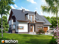 projekt domu - Dom w kardamonie 2 [ 142,60 m2 ] 