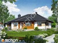 projekt - Dom w akebiach TERMO [ 105,42 m2 ] 