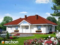 projekt - Dom pod jarząbem (G) TERMO [ 108,77 m2 ] 